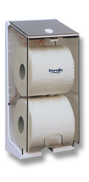 2 Roll Cored Toilet Tissue Dispenser